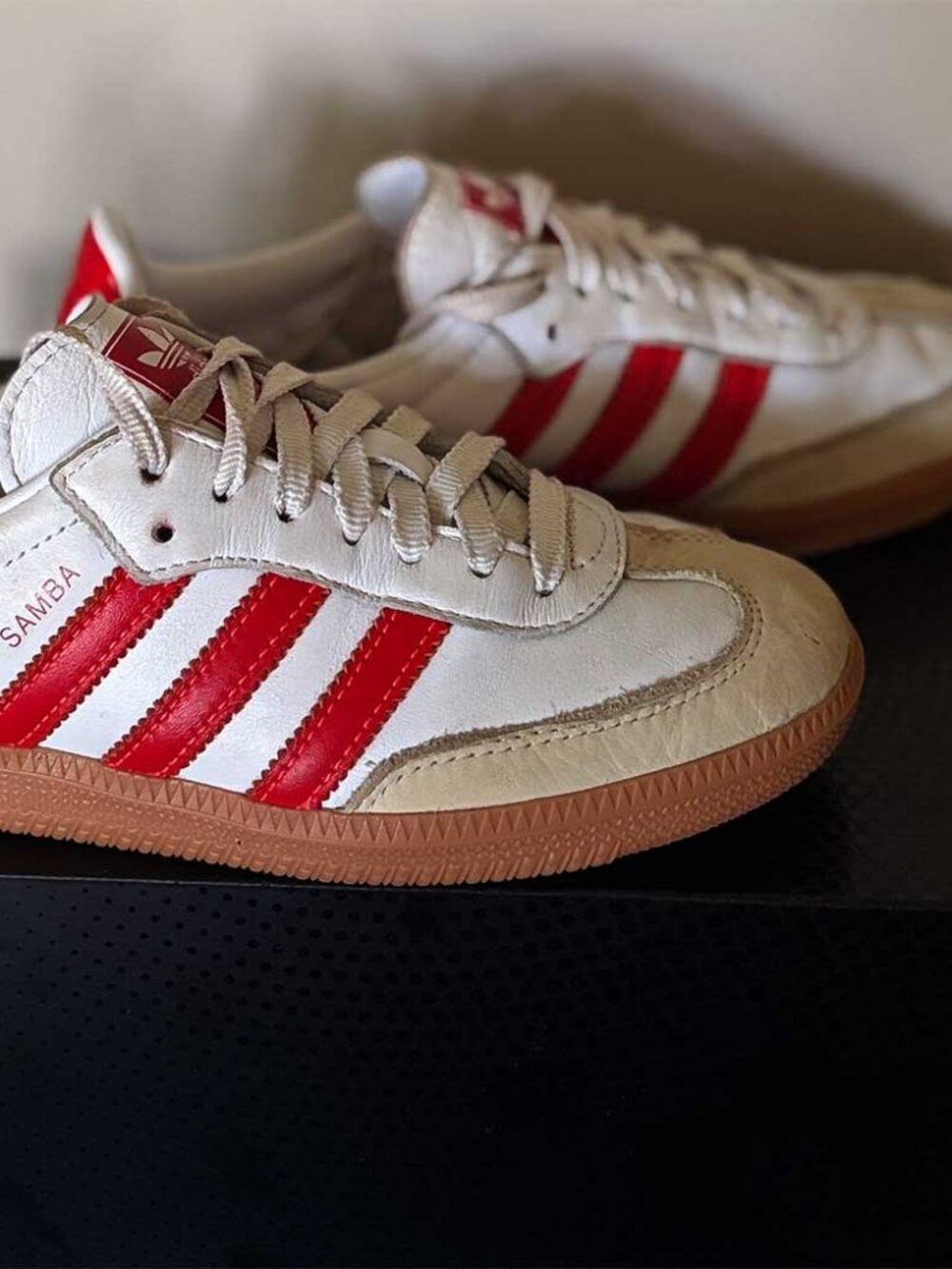 Adidas Samba - Red/White - Picture 3 of 4